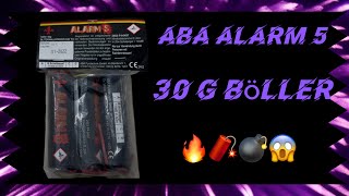 ABA  Alarm 5 Blau 🚨  Fetter 30g Böller mit blauem Vorbrenner 💪🏻💣🧨 [upl. by Eilyw]