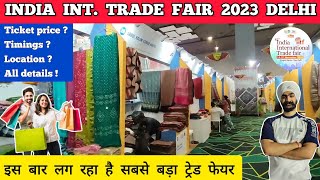 Trade fair 2023 delhi  Pragati maidan trade fair 2023  India international trade fair 2023  IITF [upl. by Aihsemek41]