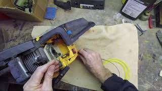 Poulan 295 chain saw  Fuel line replacement [upl. by Entroc]