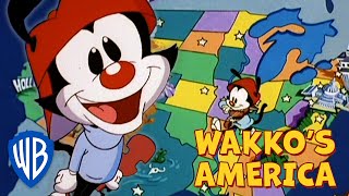 Animaniacs SINGALONG 🎤  Wakko’s America  WB Kids [upl. by Mafalda485]