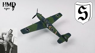 Messerschmitt Bf 109E1 Luftwaffe JG 26 Eduard Neumann Corgi Legends 172 Diecast Model [upl. by Siulegroj666]