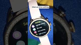 Gen 9 Smart Watch Review  Golden Smart watch  how to set time and date [upl. by Llerrad]