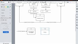 How to create a Level1 Data Flow Diagram DFD [upl. by Vannie]