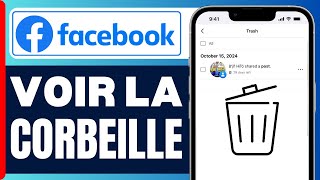 Comment Voir La Corbeille Sur Facebook  En 2024 [upl. by Namien]