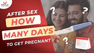 After Sex How Many Days To Get Pregnant  How Many Days After Sex Get Pregnant Hindi  Mylo Family [upl. by Milford]