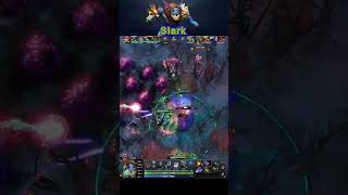 2 Level In 40 Seconds Slark Likes this Very Much dota2 dota2highlights rampage [upl. by Aicileb]