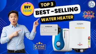 top 3 best selling water heater  top water heater in Indiawater heater buying guide 2024  viral [upl. by Raphaela]