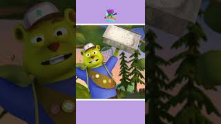 Colourful Bear Finger Family Song shorts kidssongs hooplakidz [upl. by Acined198]