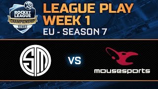 RLCS League Play Week 1  TSM vs Mousesports [upl. by Yznyl525]