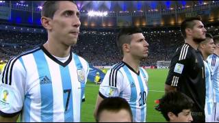 National Anthems World Cup 2014  Argentina vs Bosnia and Herzegovina [upl. by Rodi385]