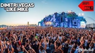 Dimitri Vegas amp Like Mike  Live At Medusa Sunbeach Festival 2017  Drops Only [upl. by Euqinoj]