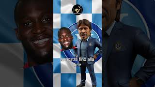 Conte spona Lukaku conte lukaku seriea calcioitaliano napoli [upl. by Idieh]