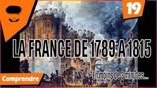 Comprendre LA FRANCE DE 17891815 Révolution Française amp Napoléon Terreur Robespierre 19 [upl. by Good374]