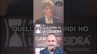 dimarzio e la sua passione per il calciomercato shorts calcio sky seriea italia giornalista [upl. by Leor]