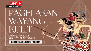 LIVE STREAMING PAGELARAN WAYANG KULIT DALAM RANGKA BERSIH DUSUN GUDANG PASEBAN JUMAPOLO KARANGANYAR [upl. by Ellenrahc385]