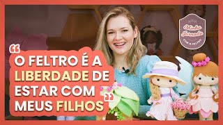 A MELHOR PARTE DESSE TRABALHO É PODER ESTAR COM MEUS FILHOS Minha Jornada com Feltro com Meiri Saar [upl. by Boy]