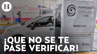 Verificación vehicular en CDMX fechas holograma y placas para el segundo semestre 2023 [upl. by Mert708]