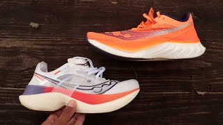 Saucony Endorphin Pro 4 vs Saucony Endorphin Elite [upl. by Orbadiah]