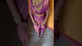 Dhoti draping for the first time [upl. by Ahtoelc]