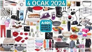 RESMİ KATALOGDAN ✅  A101 4 OCAK 2024  A101 İNDİRİMLERİ  MUTFAK ÇEYİZLİK  A101 AKTÜEL KAMPANYA [upl. by Fortunna]