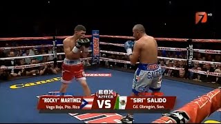 Orlando quotsiriquot Salido vs Roman quotrockyquot Martinez [upl. by Aibonez926]