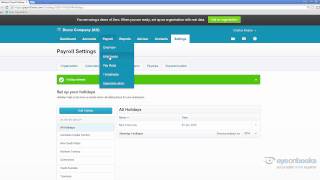 Public Holidays in Xero Payroll  Explained by Eye on Books [upl. by Thorvald404]