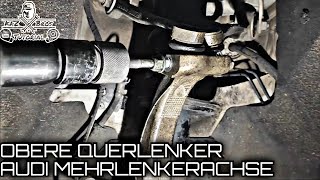 Wie Audi A4 B8 Limousine Querlenker vorderen  Achslenker vorderen wechseln AUTODOC TUTORIAL [upl. by Jorin]