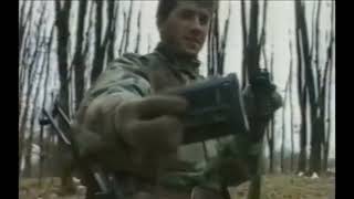 1990s Bosnian soldier playing a nasheed over a walkie talkie [upl. by Bej]