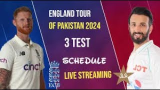 England Tour Pakistan Schedule 2024  Both Teams Squad Playing Eleven and Match Predictions [upl. by Arabela]