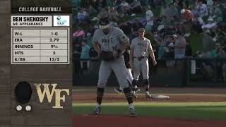 7 Wake Forest vs 16 Coastal Carolina  Full Match  College Baseball 03122024 [upl. by Eitak]