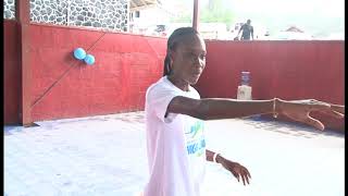 Flow Saint Lucia  Levern Spencer High Jump Clinic 2018 [upl. by Netloc]