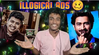 MOST ILLOGICAL INDIAN ADS EVER 😂TAMIL ADS  REACTION  ROAST [upl. by Harman231]