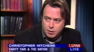 Christopher Hitchens 1994 Discussing events in the news with Mona Charen [upl. by Vokaay587]