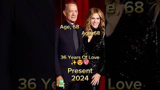 Tom Hanks And Rita Wilson Unmatched Love antesedepois beforeandafter tomhanks hollywood [upl. by Alemahs]