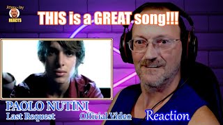 Paolo Nutini  Last Request  Reaction JitteryJay [upl. by Anirpas]