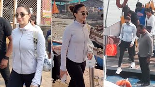 Actress Kiara Advani Spotted at Versova Jetty  MS Talkies [upl. by Celina]