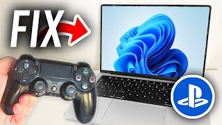 How To Fix PS4 Controller Not Working On PC  Full Guide [upl. by Yakcm]