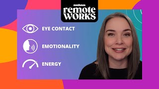 Cat Mulvihill—Virtual charisma Elevate your oncamera presence  Remote Works [upl. by Elah883]