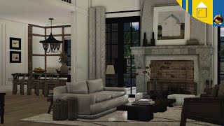 Bloxburg speedbuild Modern Suburban Mansion  Part six [upl. by Osnofla103]