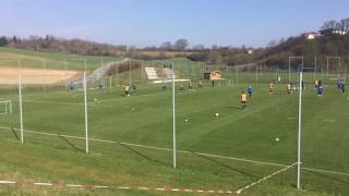 Spielform Umschalten  Fußballtraining Julian Nagelsmann 1899 Hoffenheim Trainingsübung Überzahl [upl. by Nolahs]