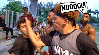 We Got In A FIGHT With Cash Nasty amp Friga 5v5 Basketball At The Park [upl. by Lawan]