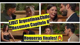 🏝️La isla de las Tentaciones ArgentinaampChile🏝️🍎🐍 Resumen capítulo 8 Última noche y hogueras [upl. by Nosac92]