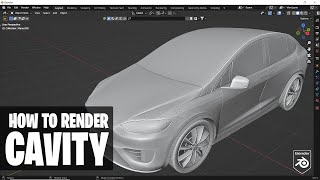 4 Ways to Render Cavity in Blender 2024 [upl. by Maurine]