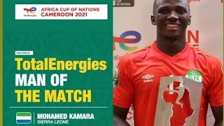 Sierra Leone Goalkeeper Mohamed Kamara Fabianski match highlights against AlgeriaRate from 1to10 [upl. by Kopple]