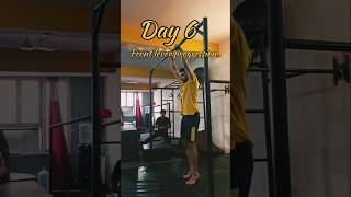 Day6 of Front lever progression calisthenicstraining front lever tutorial rebelstrength startrac [upl. by Enilamme]