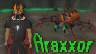 I Completed OSRS Araxxor Boss [upl. by Ailekahs572]