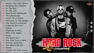 Greatest Hits Hard Rock Songs of 80s 90s🎸 Heavy Metal Rock Collection 🔊 Nirvana Metallica Bon Jovi [upl. by Isidore225]