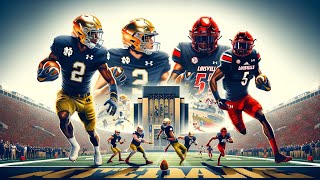 Notre Dame vs Louisville 2024 [upl. by Rehpotsihc]