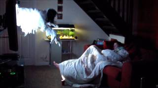 Man terrifies sleeping girlfriend with The Ring style prank [upl. by Ethbinium924]