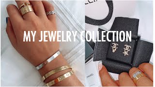 MY JEWELRY COLLECTION  what I wear everyday [upl. by Cordi]